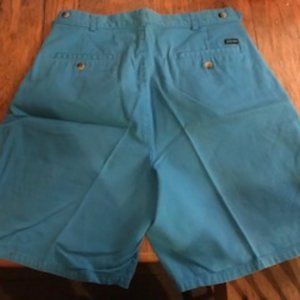 Vintage Men's Izod turquoise shorts